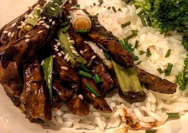 Recipe of Perfect Mongolian Seitan