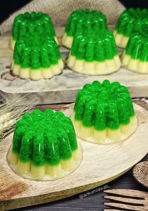 Foto resep Pudding lumut mentega