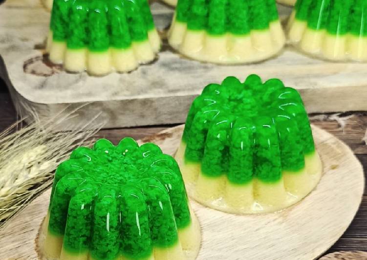 Pudding lumut mentega