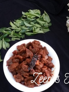 A picture of Hyderabadi Gosht Ka Achar.