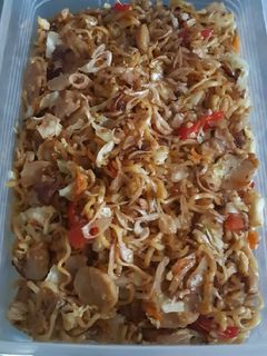 Foto resep Mie goreng bakso