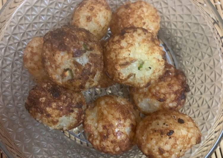 Easiest Way to Make Perfect Sabudana Wada in appe pan