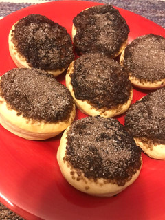 Una foto de Tortitas negras
