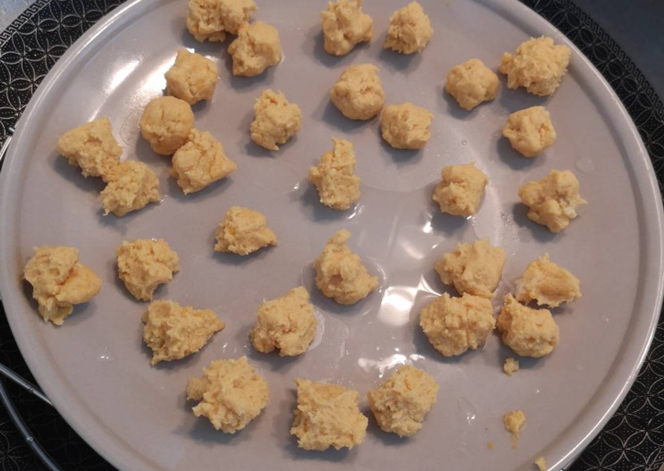 Chicken sweet potato tiny meatballs for babies (finger food)