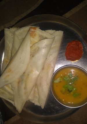 ઢોસા (Dosa recipe in Gujarati) રેસીપી મુખ્ય ફોટો