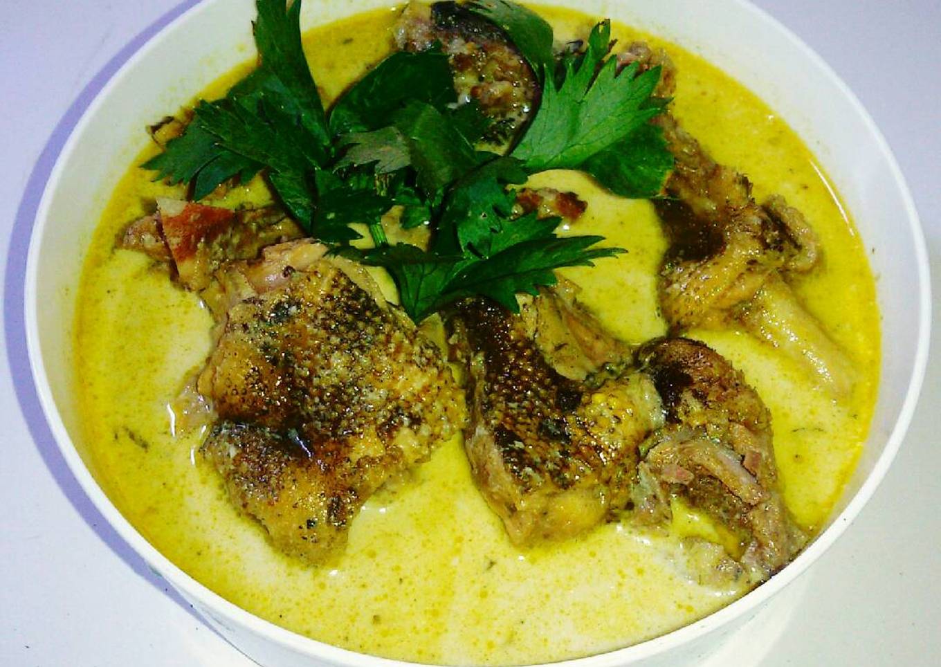 Opor Bebek Bumbu Kuning