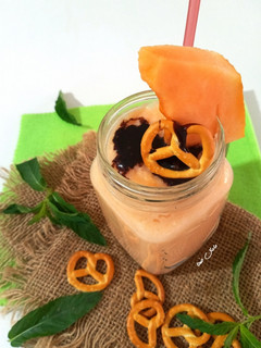 عکسی از دستور آب طالبی بستنی