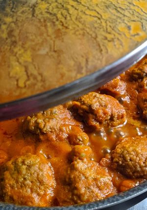 Una foto de Albóndigas de Carne c/salsa