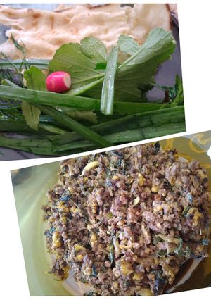 عکسی از دستور کشک بادمجان😋