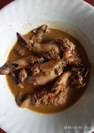 Foto resep Cumi masak santan kering