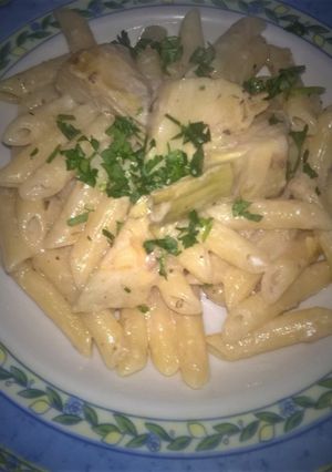 Foto di Penne tonno e carciofi