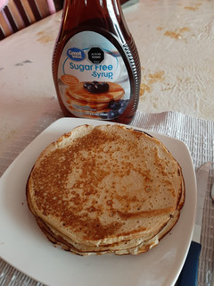 Una foto de Panqueques de avena