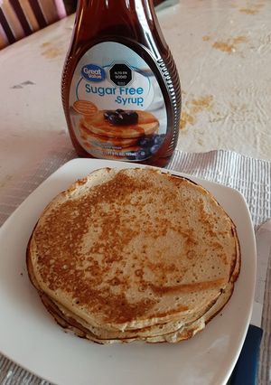 Una foto de Panqueques de avena