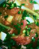 Canh đậu hũ cà chua