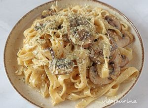 Foto resep Creamy Mushrooms Tagliatelle 😋👍