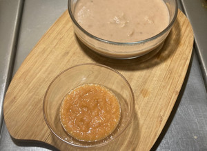 Una foto de Frijoles refritos con manteca de Puerco