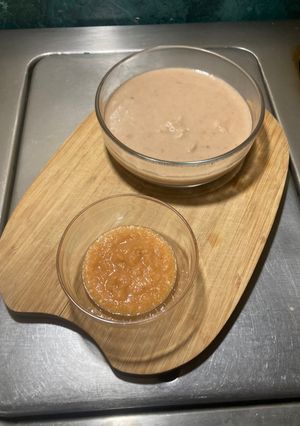 A picture of Refried Beans with Pork Lard.
