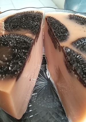 Foto resep Puding Coklat Oreo