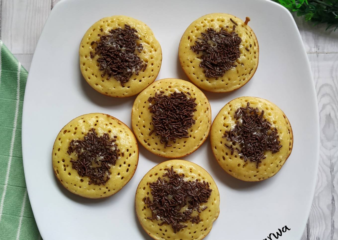 Kue Cubit (Takaran sendok)