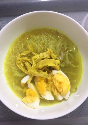 Foto resep Soto kuning+koya