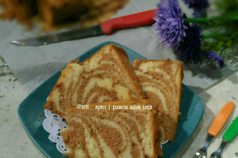 Langkah Mudah untuk Membuat Zebra Cake Putih Telur Istimewa