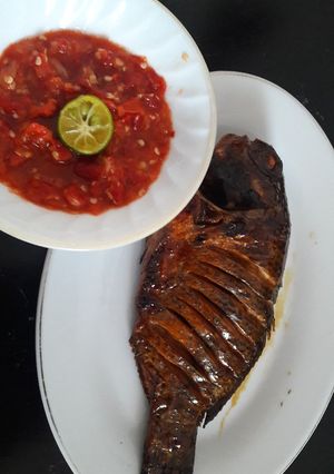 Foto resep Ikan bakar kecap simple