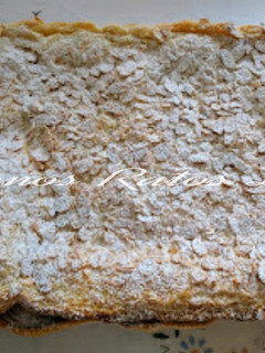 Una foto de Pantxineta o pastel vasco