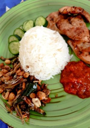 Foto resep Nasi Katok khas Brunei Darussalam ala Pak Aang Hudaya