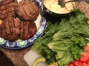 A picture of turkey burgers