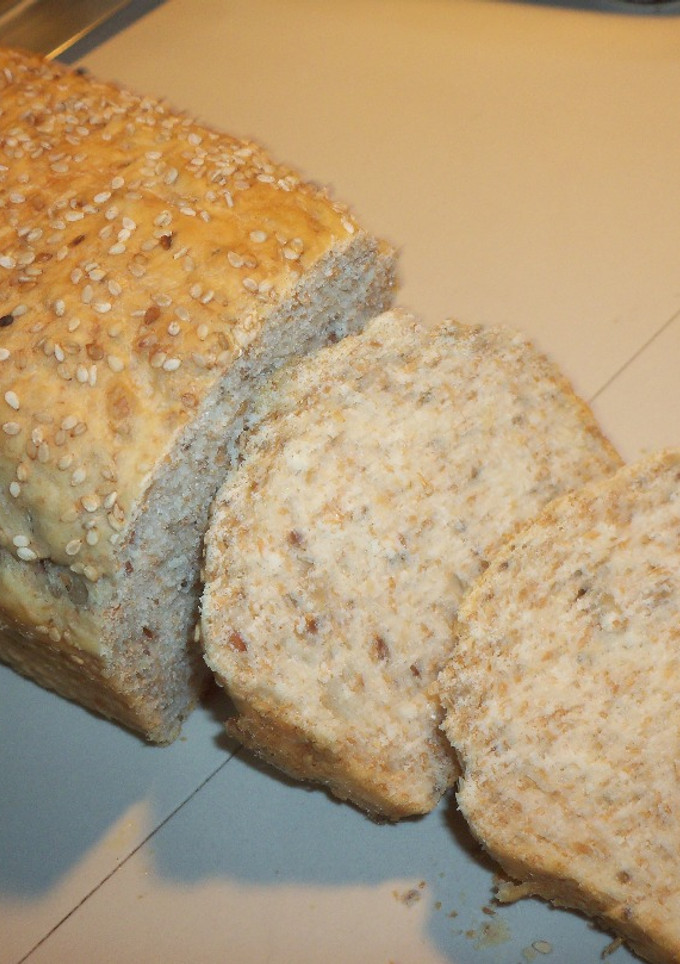 Una foto de Pan con semillas y pasas