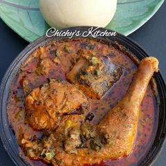 A picture of Banga soup.