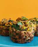Muffins salados (mix de vegetales)