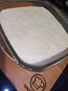 Una foto de Postre de piña y coco
