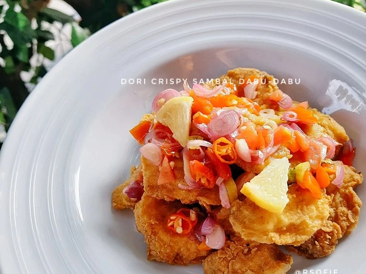 Langkah Gampang Membuat Resep  Dori Crispy Sambal Dabu-dabu yang Bikin Ngiler, Bisa Manjain Lidah