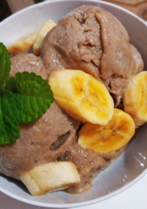 Foto resep Banana ice cream (eskrim pisang)