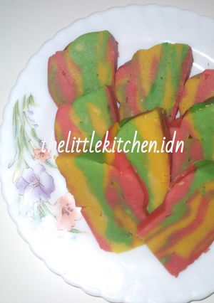 Foto resep Agar Agar Pelangi Terigu Sangrai