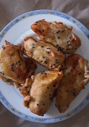 Foto resep Pisang goreng wijen hitam crispy