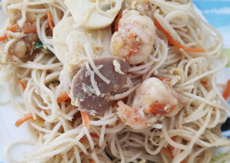 Mie Putih Goreng Khas Pontianak (misoa goreng) 🍜