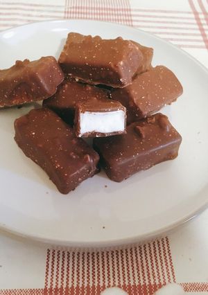 Une photo de Guimauves chocolat maison