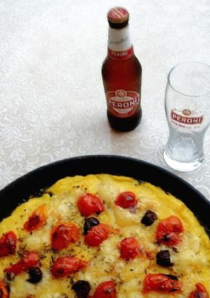 A picture of Pizza or Polenta?.