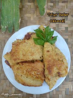Foto resep Telur Dadar Oatmeal