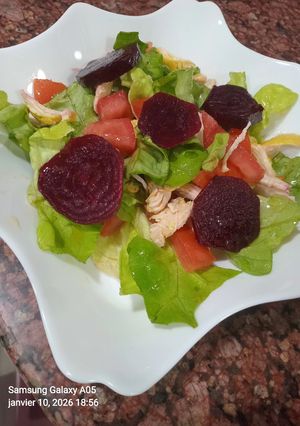 صورة لوصفة سلاطة سيزار