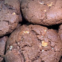 A picture of “Red Velvet” Cookies.