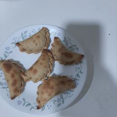 Baked matar ghugra A picture of Baked matar ghugra.