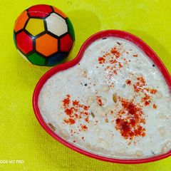 A picture of Tadka Boondi Raita.