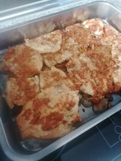 Una foto de Pescadilla con verduras