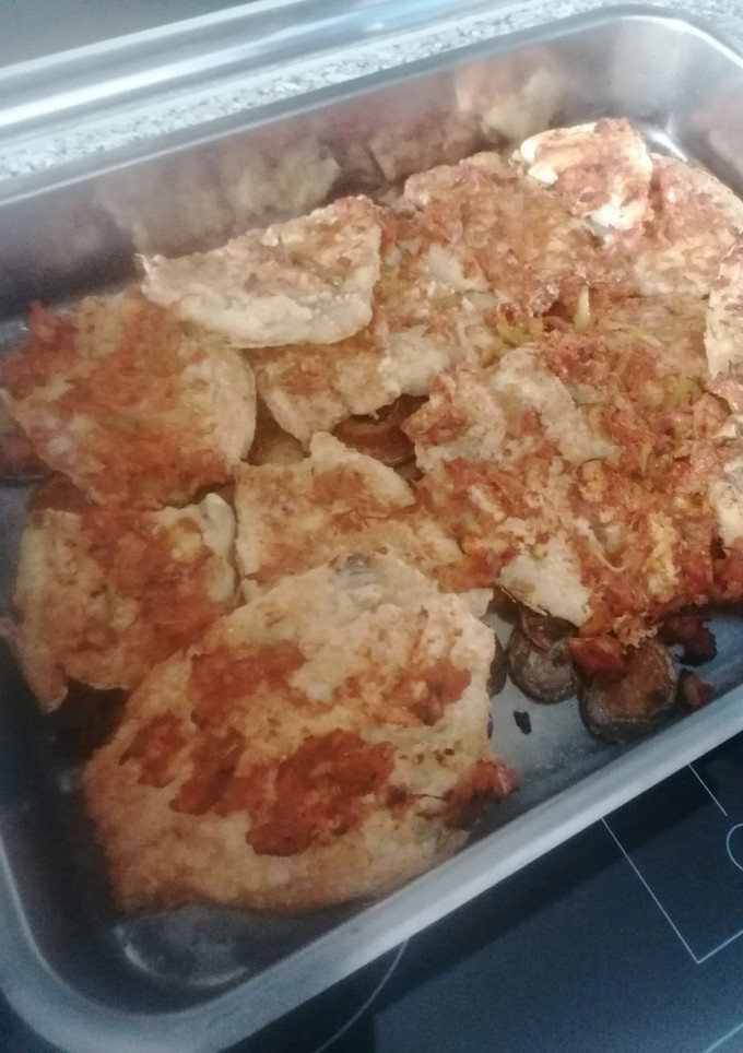 Una foto de Pescadilla con verduras