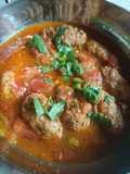 Malai Seekh kabab handi masala