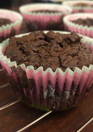 A picture of Chocolate Cupcake Brownies.