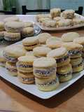 Alfajores con almidón de maíz